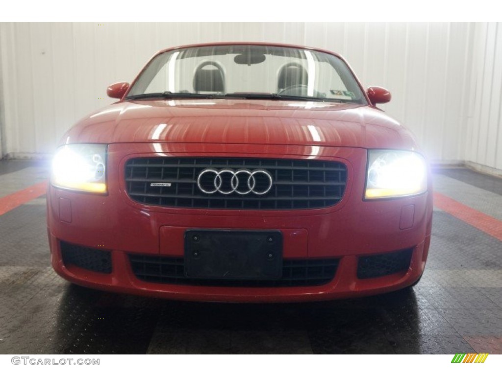 2004 TT 3.2 quattro Roadster - Brilliant Red / Ebony photo #4