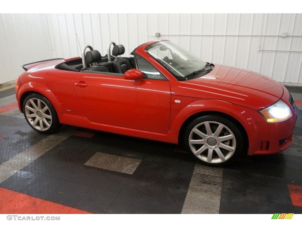 2004 TT 3.2 quattro Roadster - Brilliant Red / Ebony photo #6