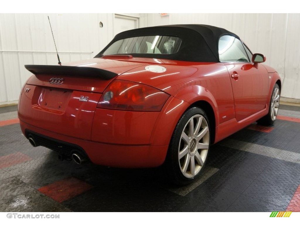 2004 TT 3.2 quattro Roadster - Brilliant Red / Ebony photo #8