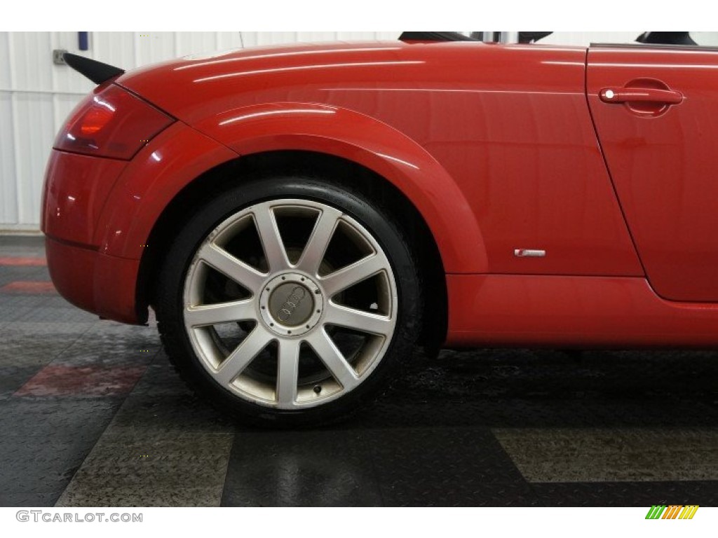 2004 TT 3.2 quattro Roadster - Brilliant Red / Ebony photo #48