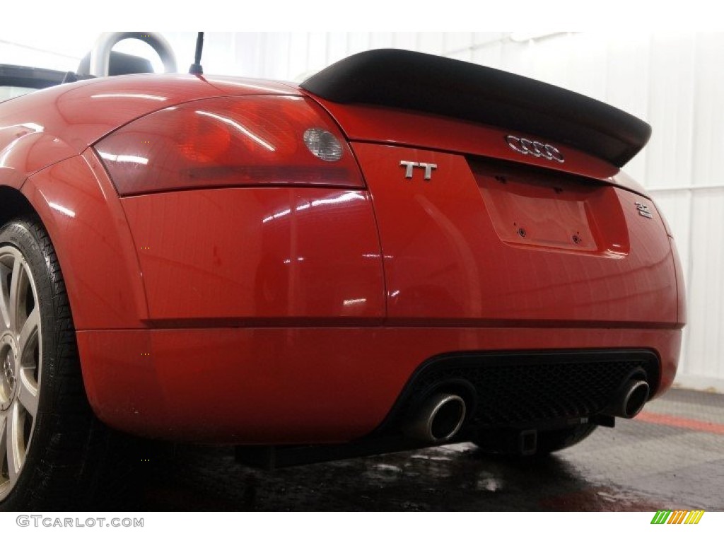 2004 TT 3.2 quattro Roadster - Brilliant Red / Ebony photo #53
