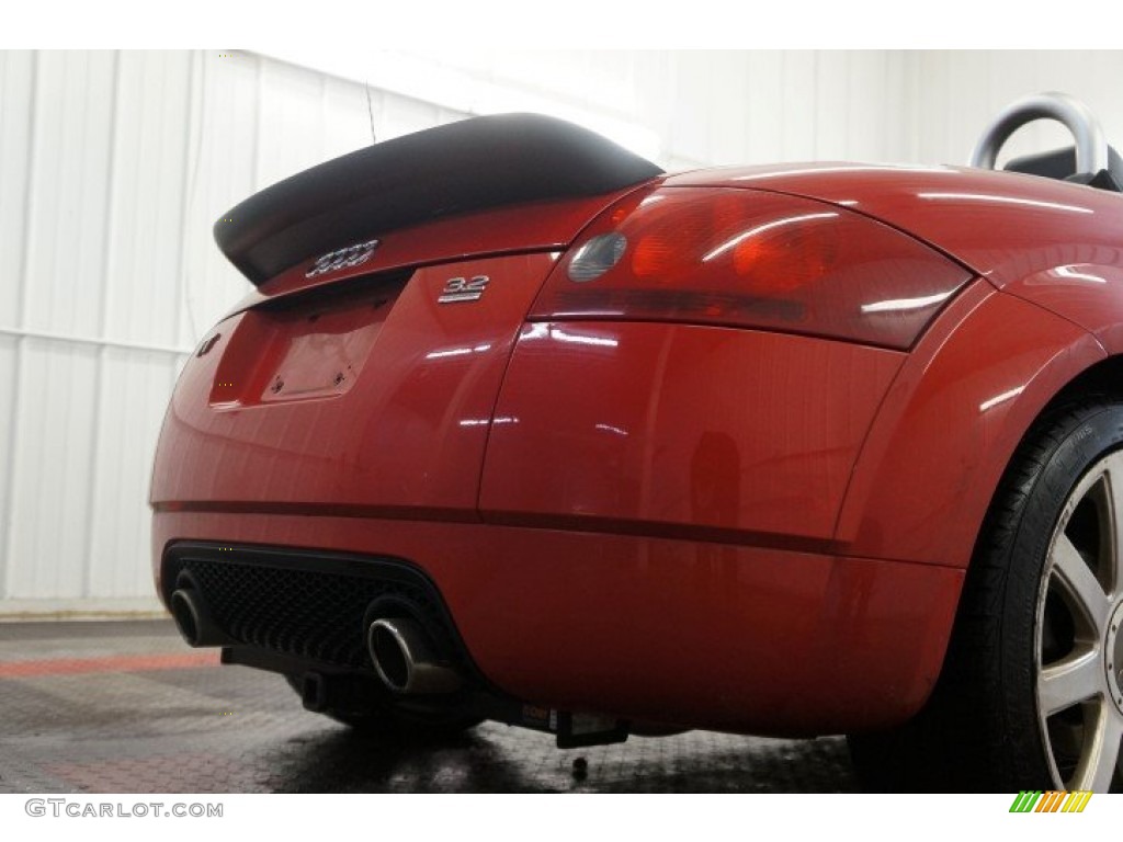 2004 TT 3.2 quattro Roadster - Brilliant Red / Ebony photo #54