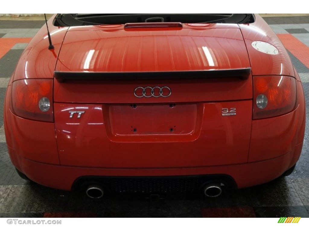 2004 TT 3.2 quattro Roadster - Brilliant Red / Ebony photo #55