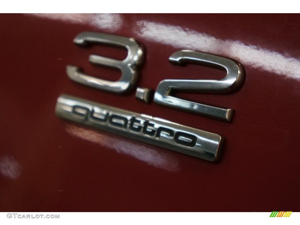 2004 Audi TT 3.2 quattro Roadster Marks and Logos Photo #100636213