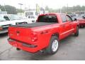 2007 Flame Red Dodge Dakota SLT Quad Cab 4x4  photo #5