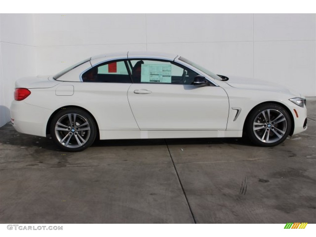 Alpine White 2015 BMW 4 Series 428i Convertible Exterior Photo #100639457