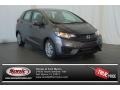 2015 Modern Steel Metallic Honda Fit LX  photo #1