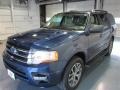 2015 Blue Jeans Metallic Ford Expedition XLT  photo #3