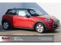 2015 Blazing Red Metallic Mini Cooper Hardtop 2 Door  photo #1