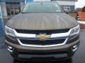 2015 Brownstone Metallic Chevrolet Colorado LT Extended Cab 4WD  photo #8