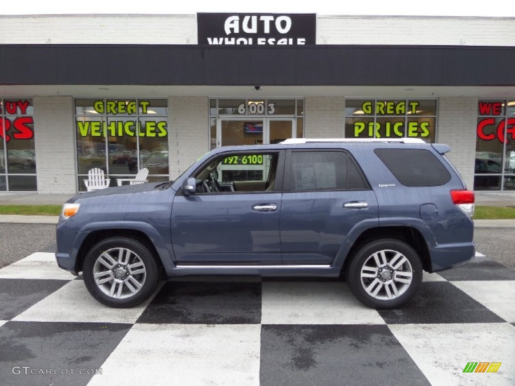 2012 4Runner Limited - Shoreline Blue Pearl / Sand Beige Leather photo #1