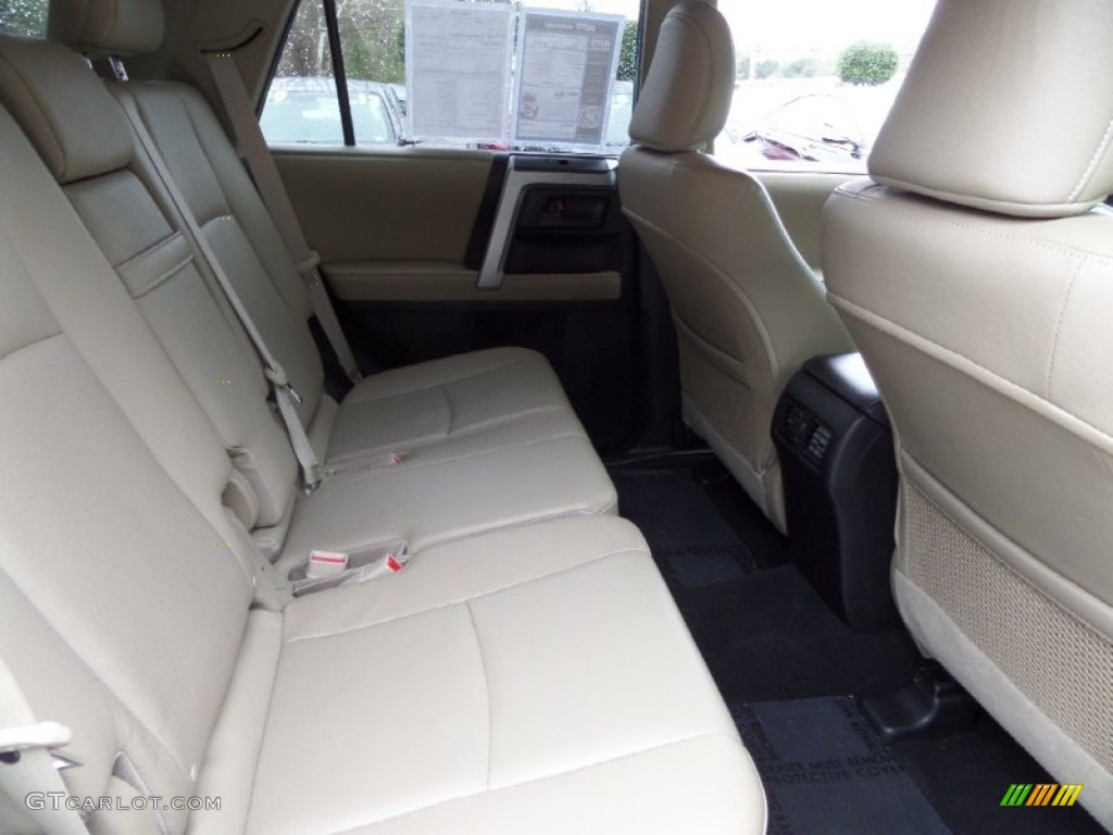 2012 4Runner Limited - Shoreline Blue Pearl / Sand Beige Leather photo #14