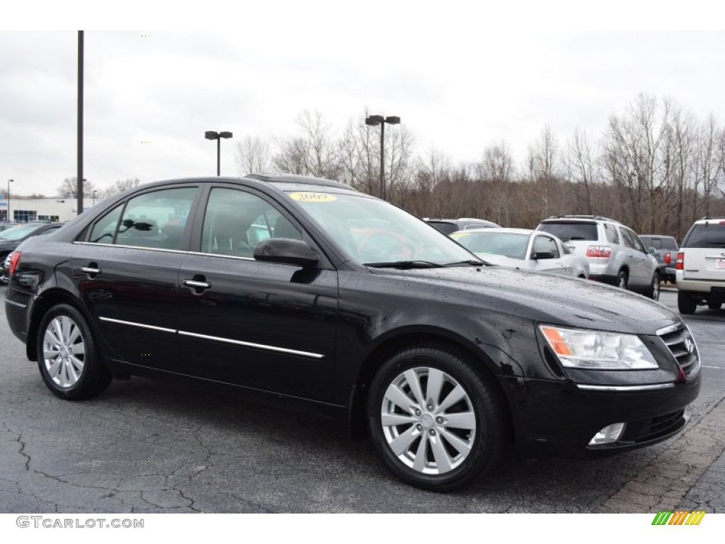 2009 Ebony Black Hyundai Sonata Limited 100636812