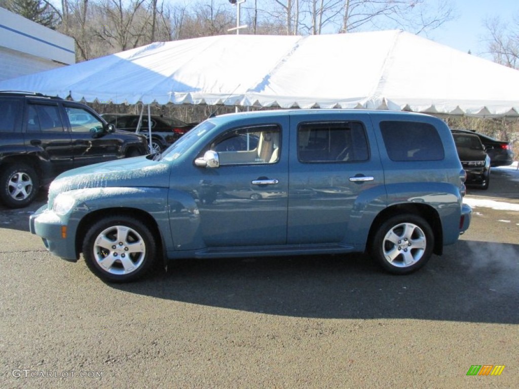 2007 HHR LT - Golden Teal Metallic / Cashmere Beige photo #2