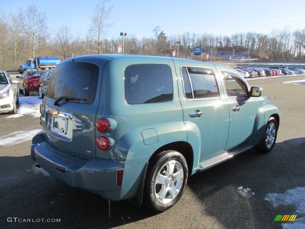 2007 HHR LT - Golden Teal Metallic / Cashmere Beige photo #8