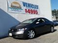 Polished Metal Metallic 2011 Honda Civic LX Coupe