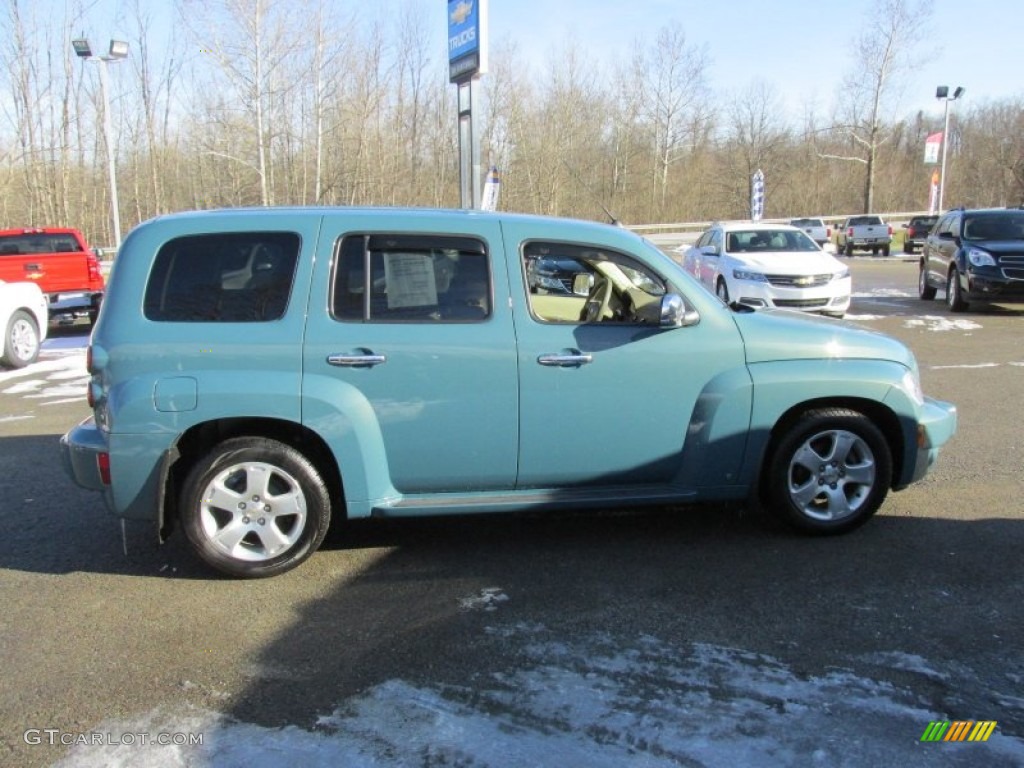 2007 HHR LT - Golden Teal Metallic / Cashmere Beige photo #9