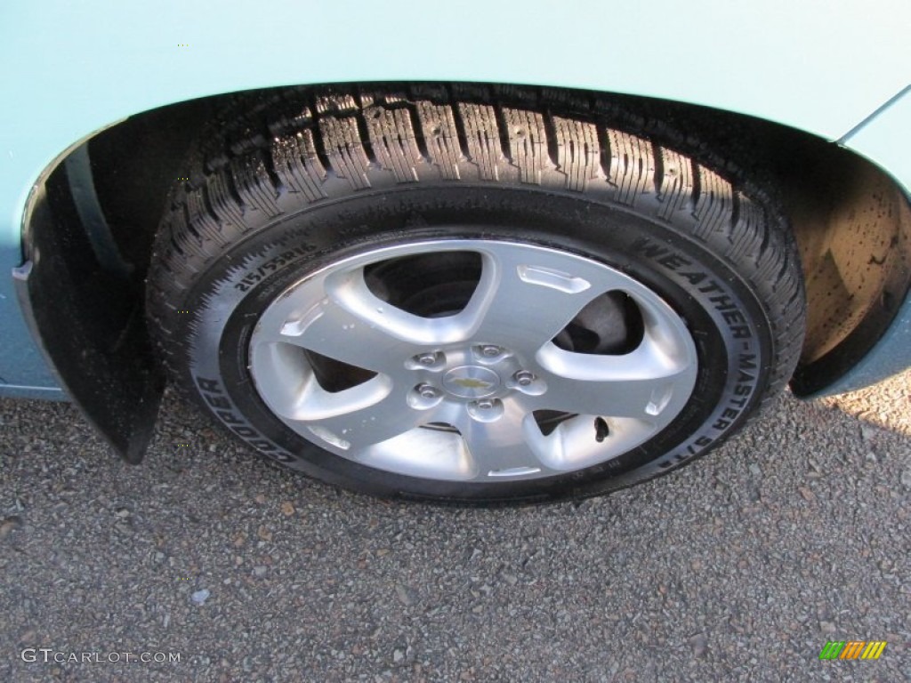 2007 HHR LT - Golden Teal Metallic / Cashmere Beige photo #10