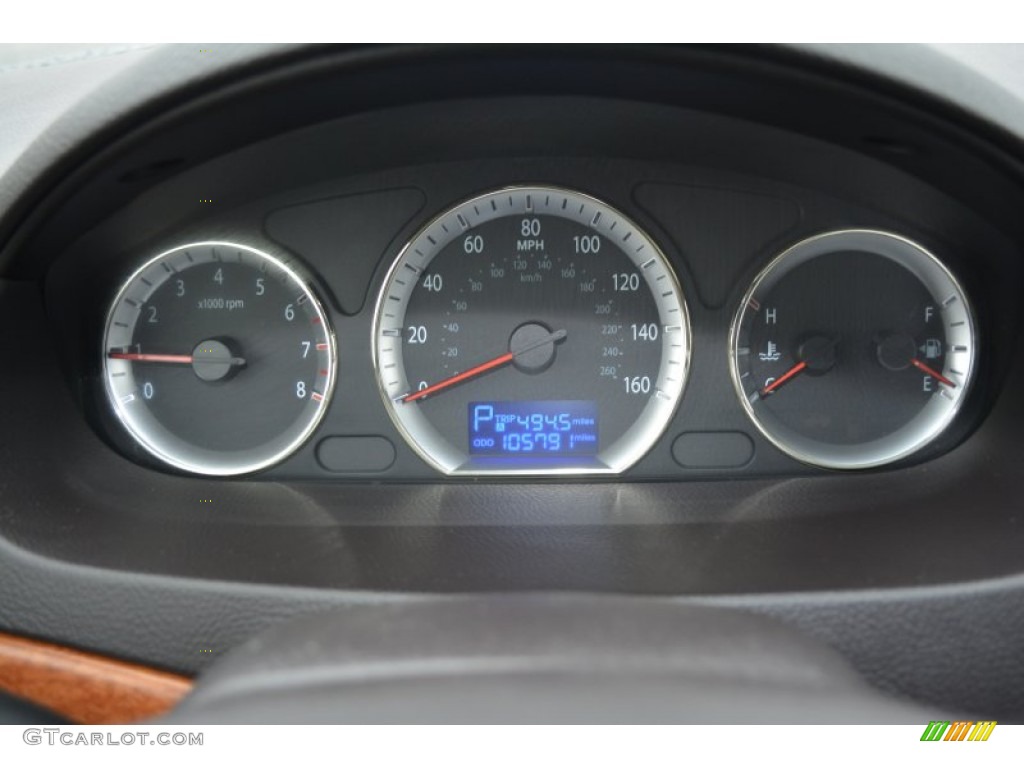 2009 Hyundai Sonata Limited Gauges Photos