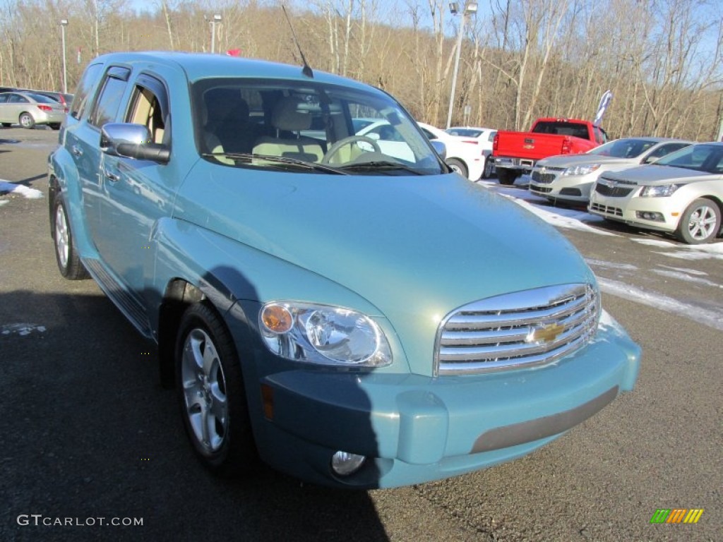 2007 HHR LT - Golden Teal Metallic / Cashmere Beige photo #11