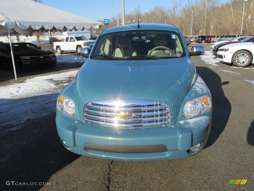 2007 HHR LT - Golden Teal Metallic / Cashmere Beige photo #12