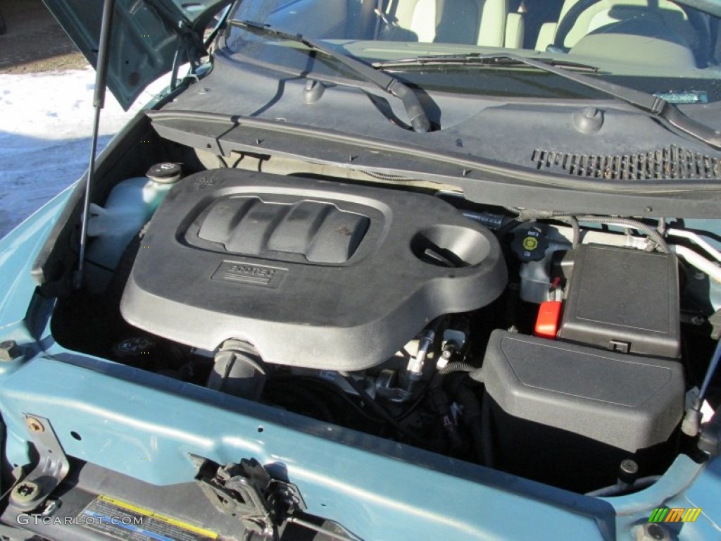 2007 HHR LT - Golden Teal Metallic / Cashmere Beige photo #15