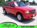 2003 Bright Red Ford Ranger Edge SuperCab  photo #1