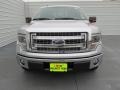 2014 Ingot Silver Ford F150 XLT SuperCrew  photo #8