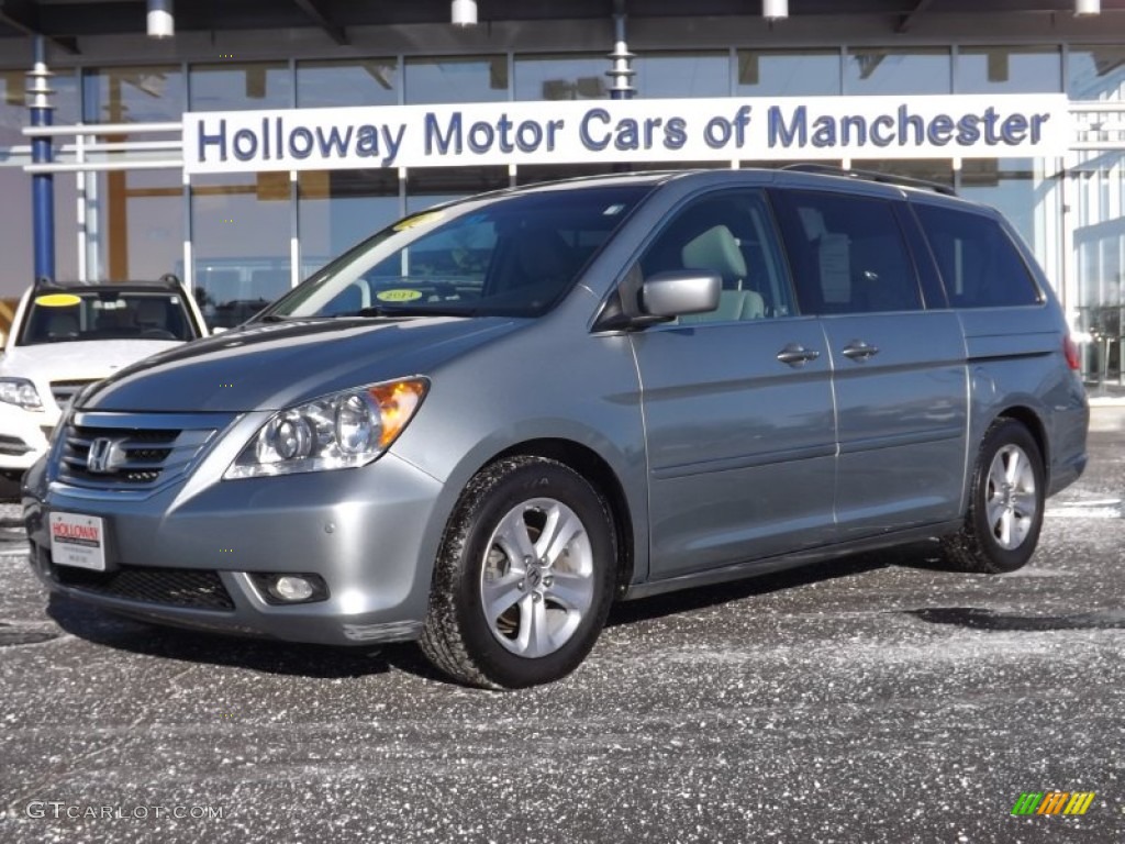 2008 Odyssey Touring - Slate Green Metallic / Gray photo #1