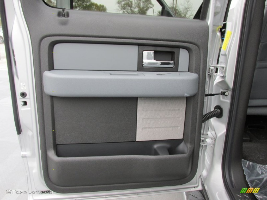 2014 F150 XLT SuperCrew - Ingot Silver / Steel Grey photo #21