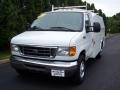 Oxford White - E Series Van E350 Commercial Utility Photo No. 3