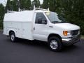 Oxford White - E Series Van E350 Commercial Utility Photo No. 15