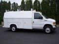 Oxford White - E Series Van E350 Commercial Utility Photo No. 16