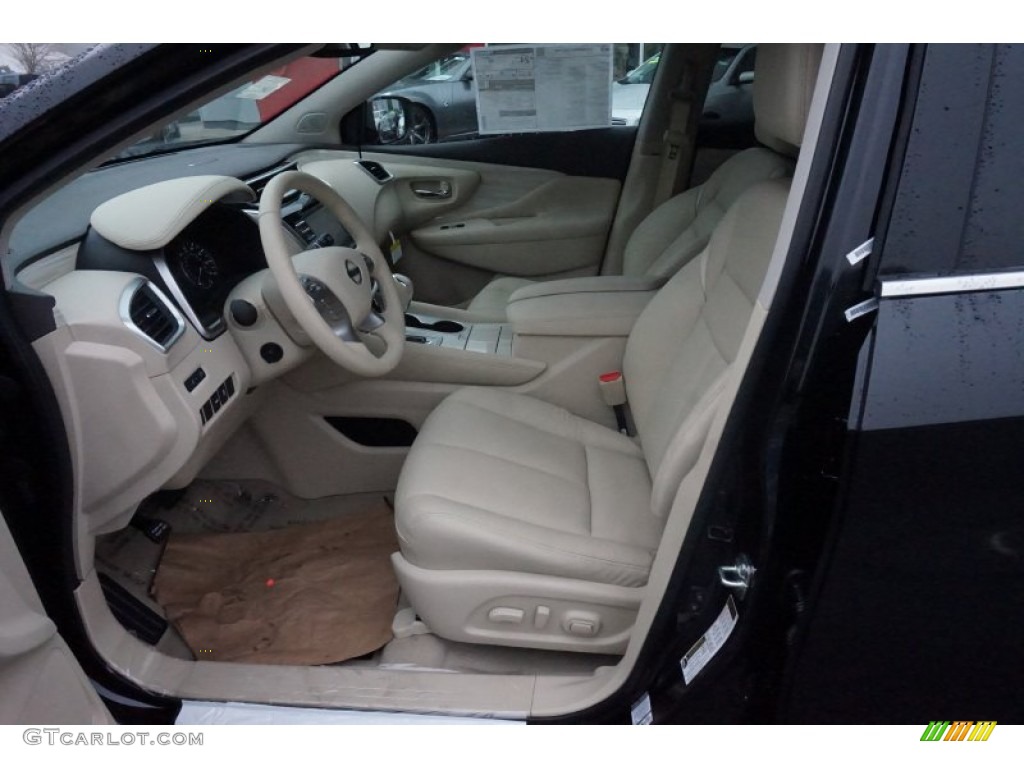 2015 Nissan Murano Platinum Front Seat Photo #100651535