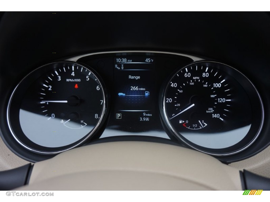 2015 Rogue SL - Super Black / Almond photo #15