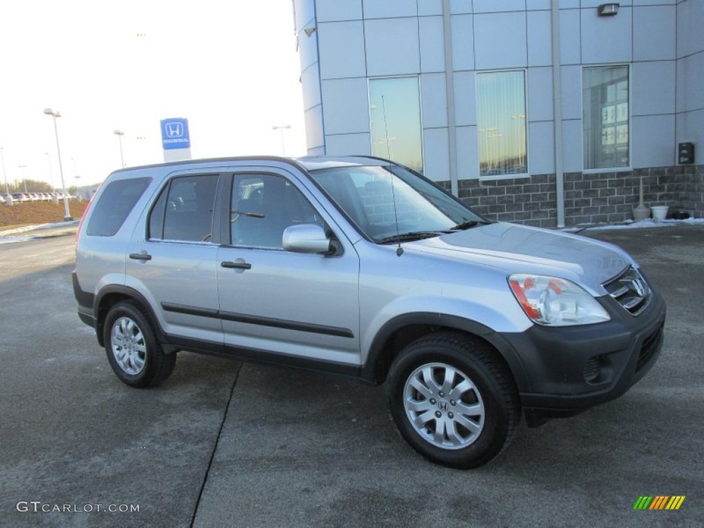 2006 CR-V EX - Alabaster Silver Metallic / Black photo #1