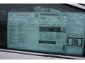 2015 Nissan Murano SL AWD Window Sticker