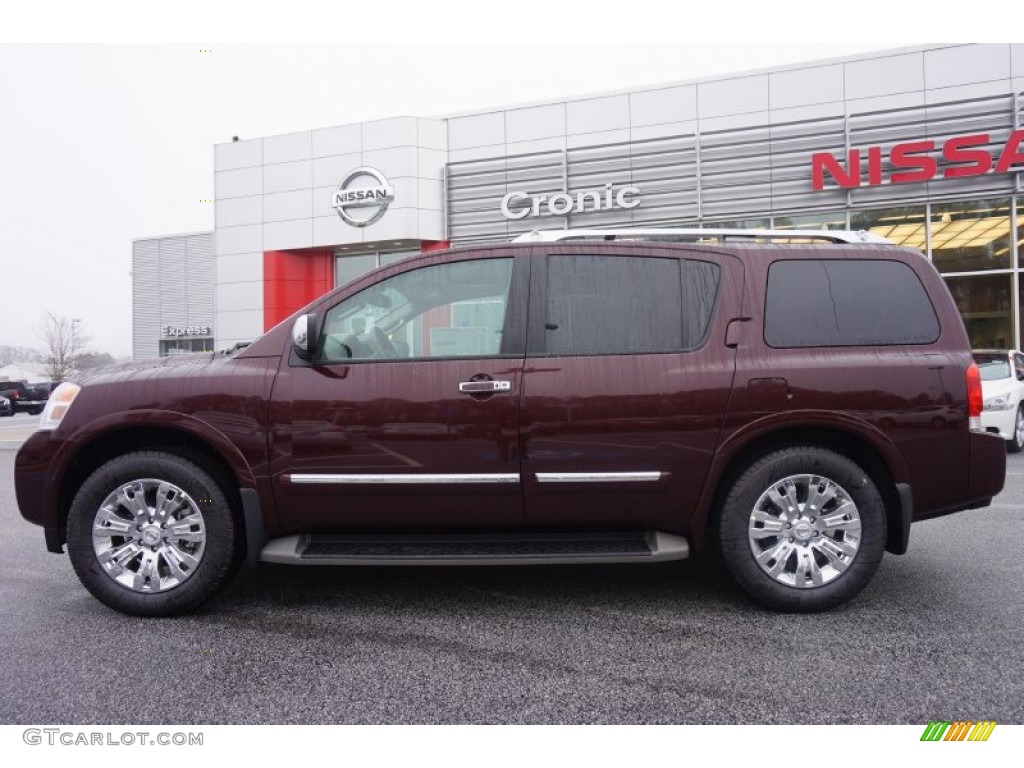 2015 Armada Platinum - Midnight Garnet / Almond photo #2