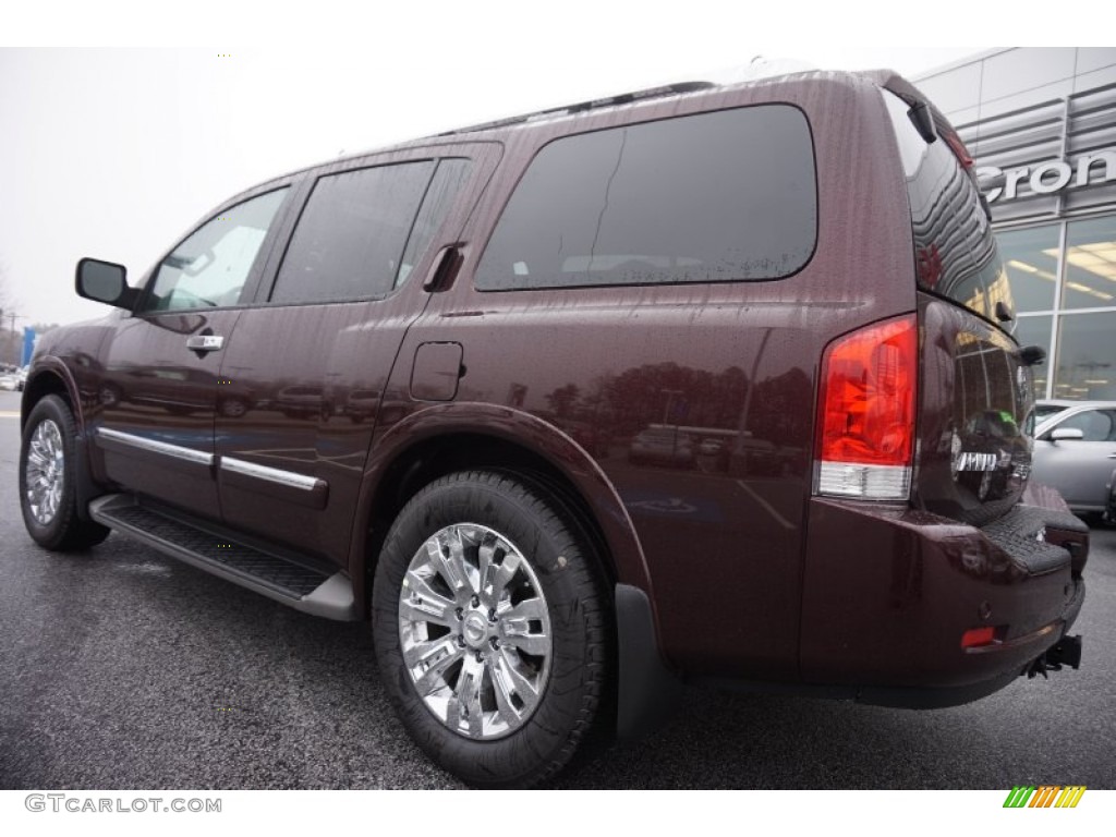 2015 Armada Platinum - Midnight Garnet / Almond photo #3
