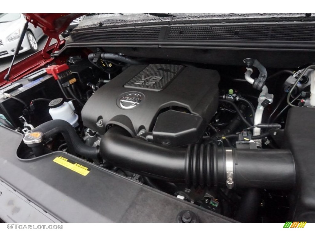 2015 Nissan Armada Platinum Engine Photos
