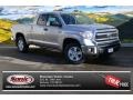 2015 Silver Sky Metallic Toyota Tundra SR5 Double Cab 4x4  photo #1