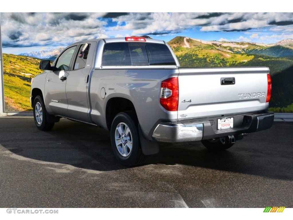 2015 Tundra SR5 Double Cab 4x4 - Silver Sky Metallic / Graphite photo #3