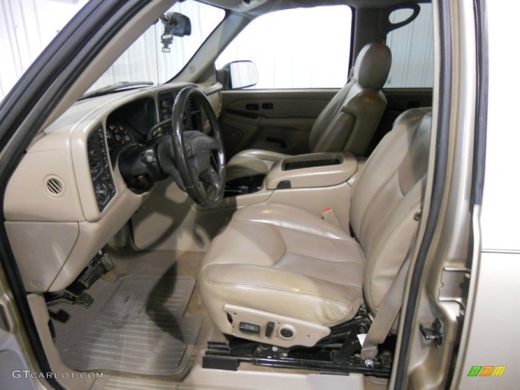 2004 Silverado 2500HD LT Crew Cab 4x4 - Sandstone Metallic / Tan photo #8