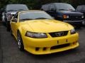 Screaming Yellow 2004 Ford Mustang Saleen S281 Supercharged Convertible