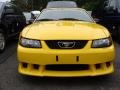 Screaming Yellow - Mustang Saleen S281 Supercharged Convertible Photo No. 2