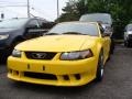 2004 Screaming Yellow Ford Mustang Saleen S281 Supercharged Convertible  photo #3
