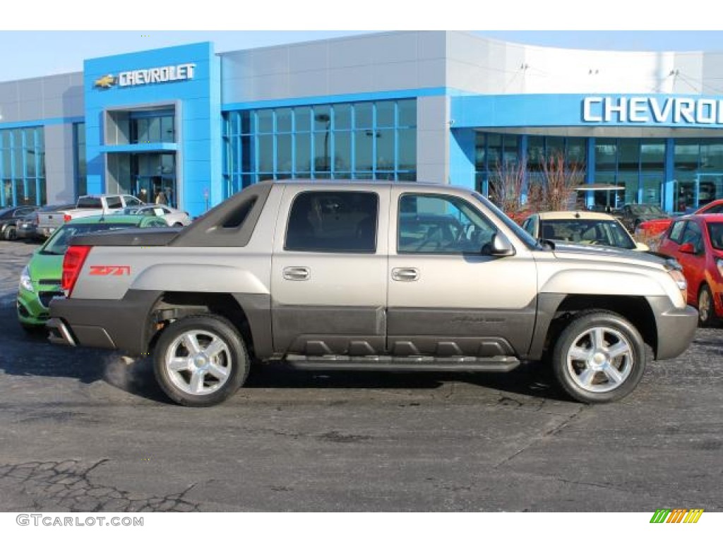 2003 Avalanche 1500 4x4 - Light Pewter Metallic / Dark Charcoal photo #1