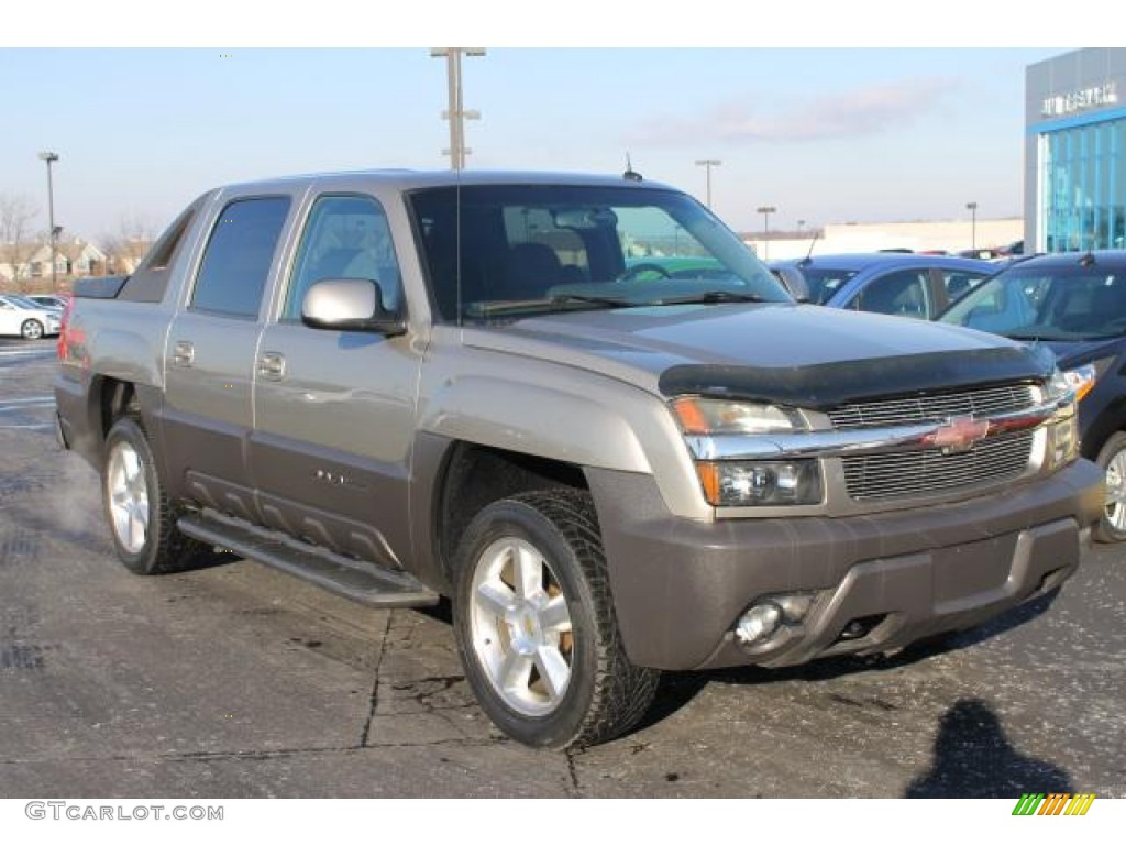 2003 Avalanche 1500 4x4 - Light Pewter Metallic / Dark Charcoal photo #2