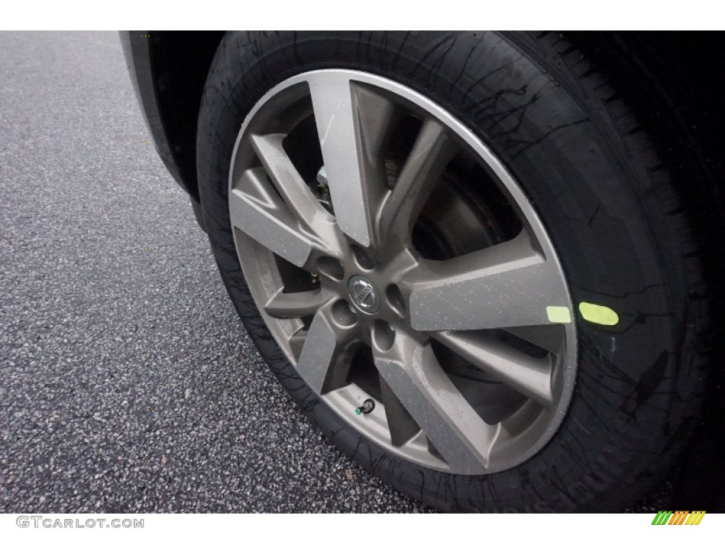 2015 Pathfinder Platinum - Midnight Jade / Almond photo #12