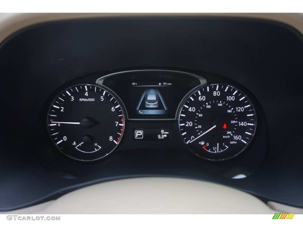 2015 Nissan Pathfinder Platinum Gauges Photo #100655876